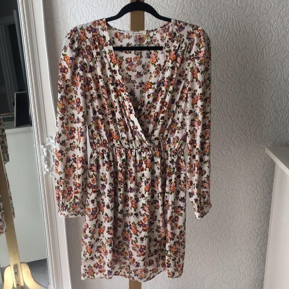 Honey Punch floral dress